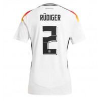 Nemecko Antonio Rudiger #2 Domáci futbalový dres ME 2024 Krátky Rukáv